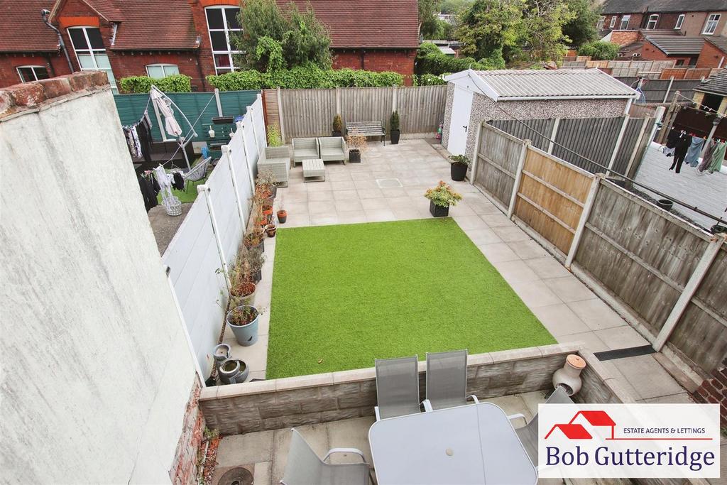 Enclosed rear garden