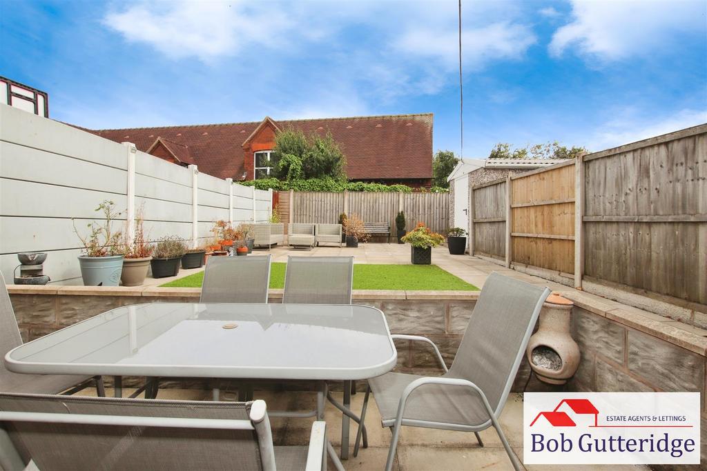 Enclosed rear garden