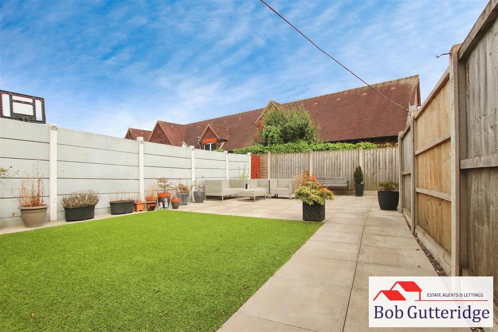 Enclosed rear garden