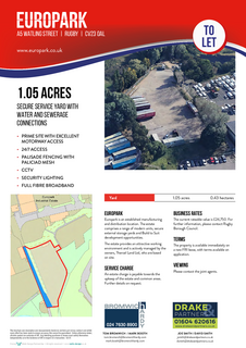 Land to rent, Watling St Clifton Upon Dunsmore CV23 0AL