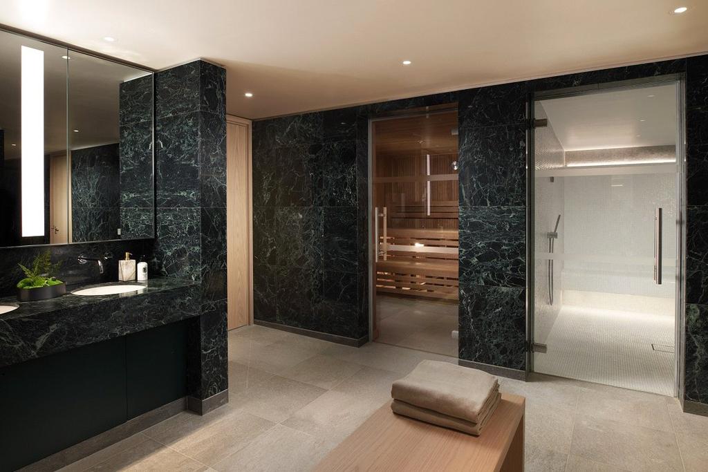 Stean &amp; Sauna Rooms