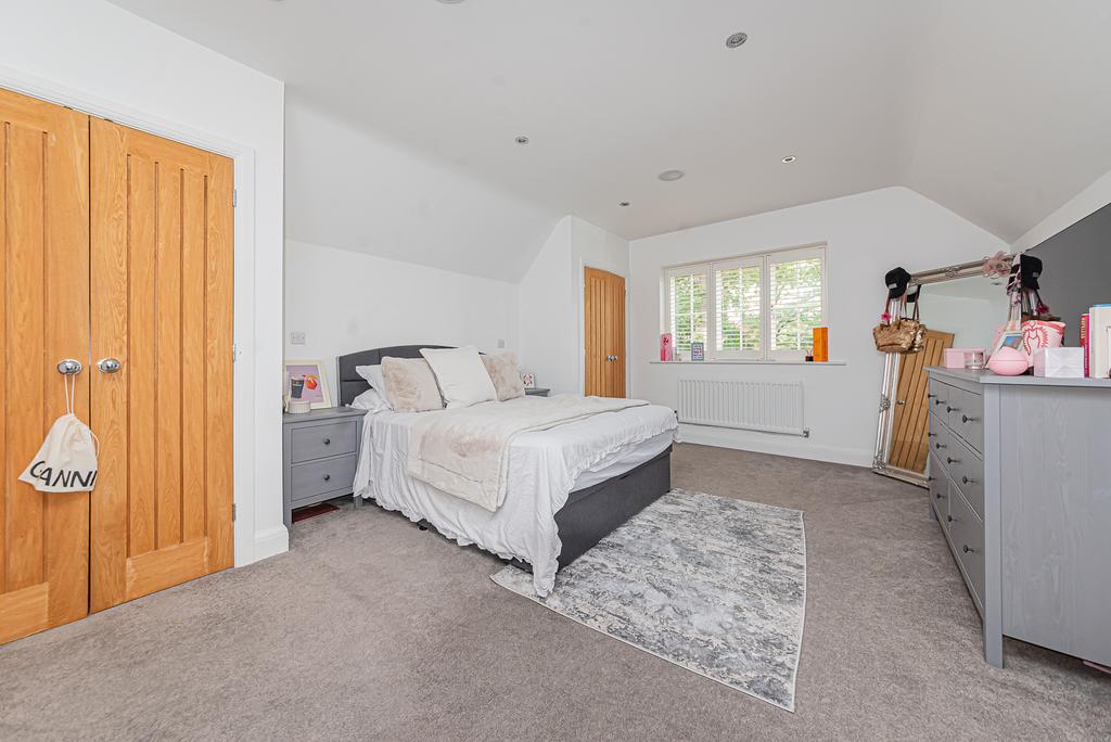 Bedroom 1 with wardrobes