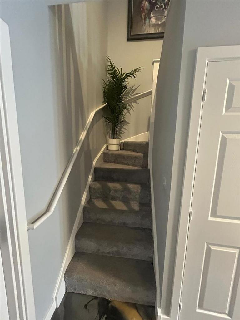 Stairs to first