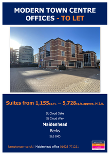 Office to rent, St Cloud Way Maidenhead SL6 8XD