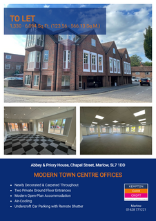 Office to rent, 28-30 Chapel St Marlow SL7 1DD