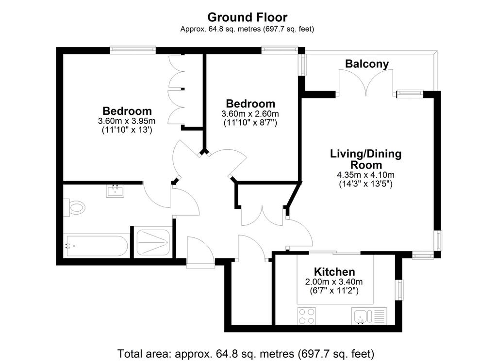 Floor plan 2 d