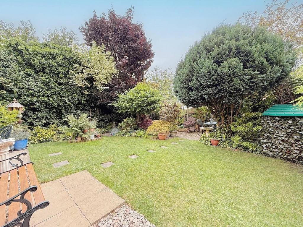 Rear garden