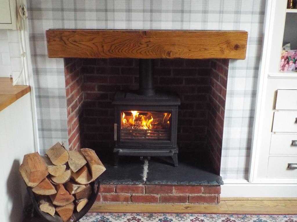 Kitchen Diner fireplace