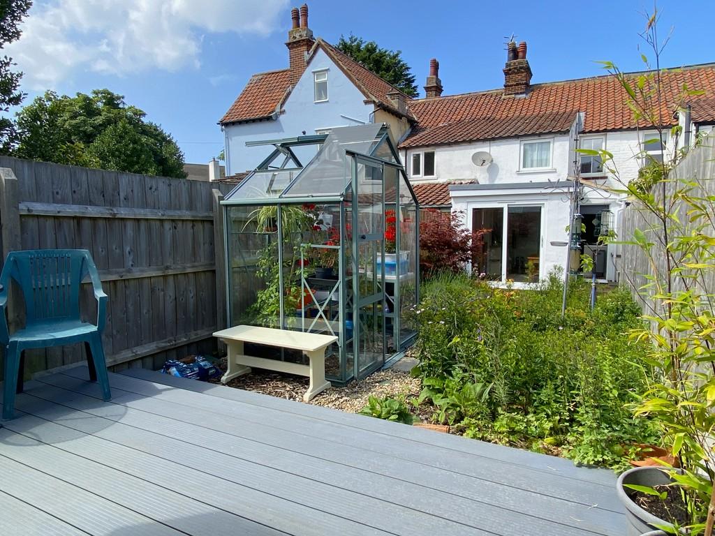 Deck and garden