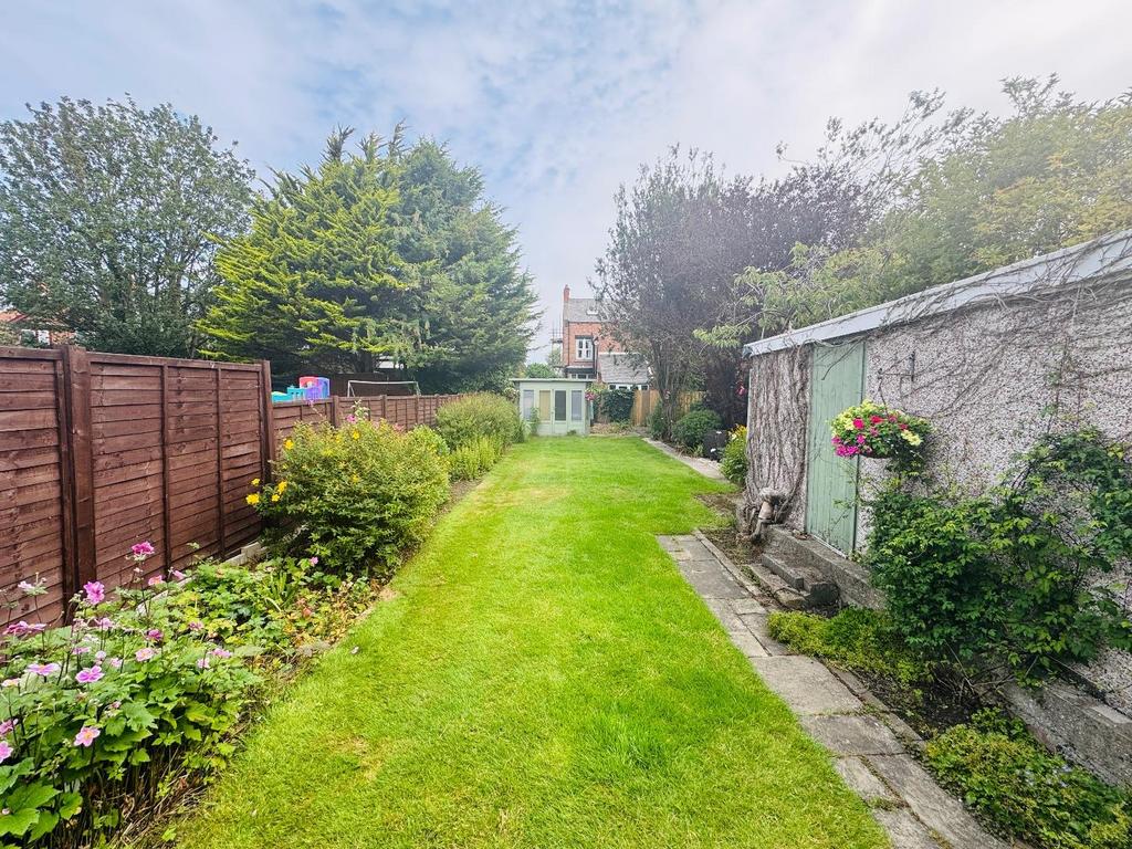 Rear garden