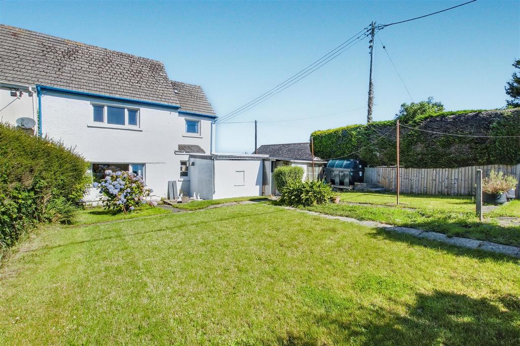 Rear garden