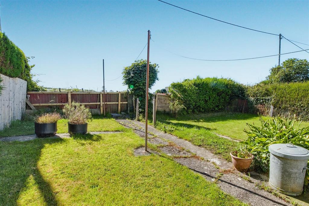 Rear garden