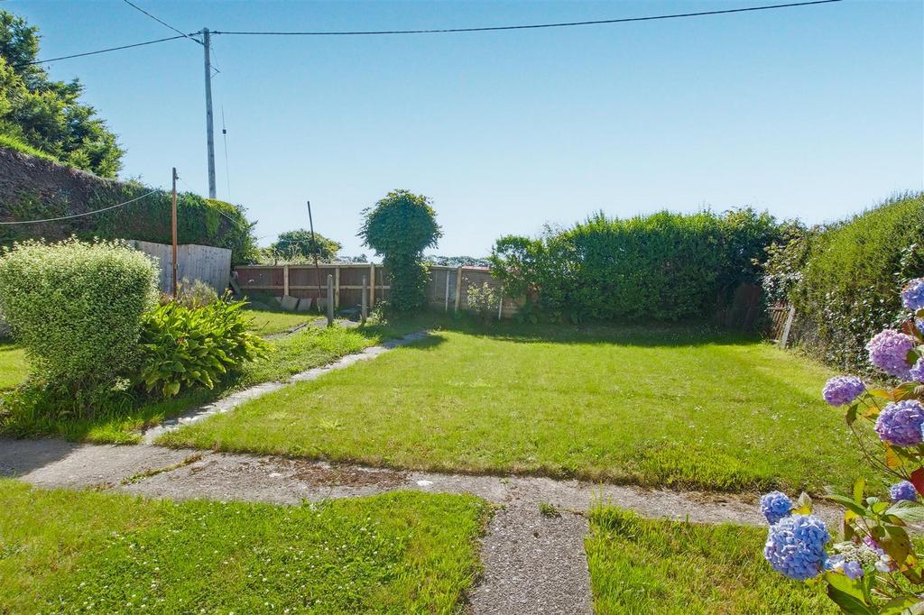 Rear garden