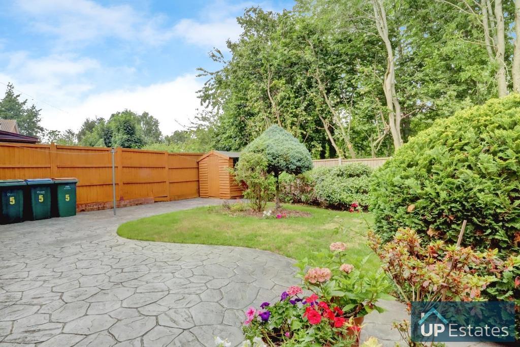 Rear garden