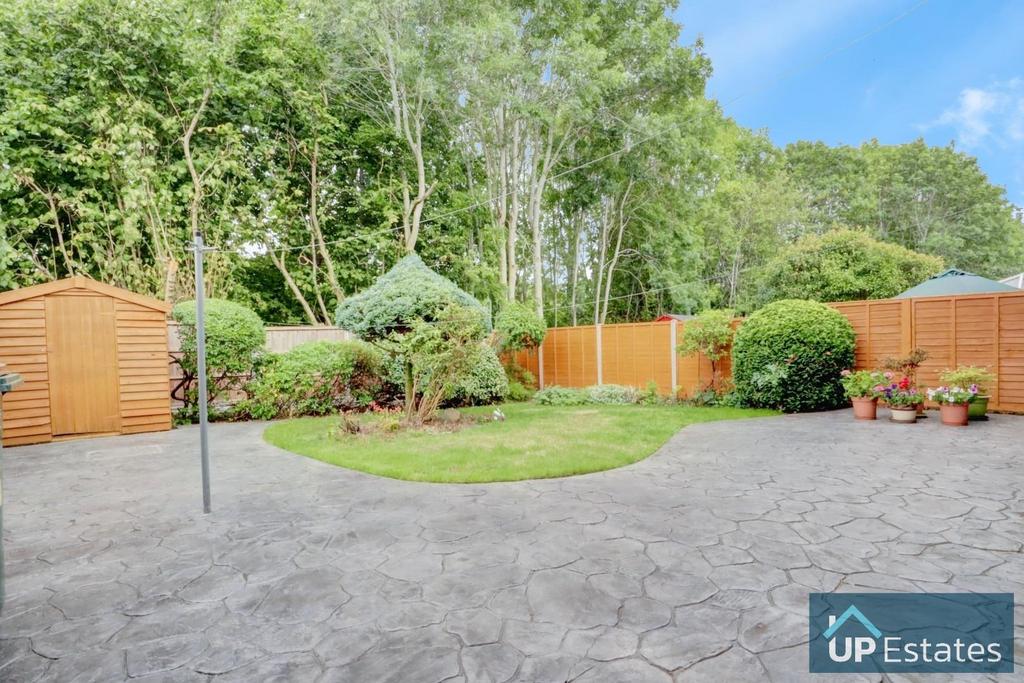 Rear garden