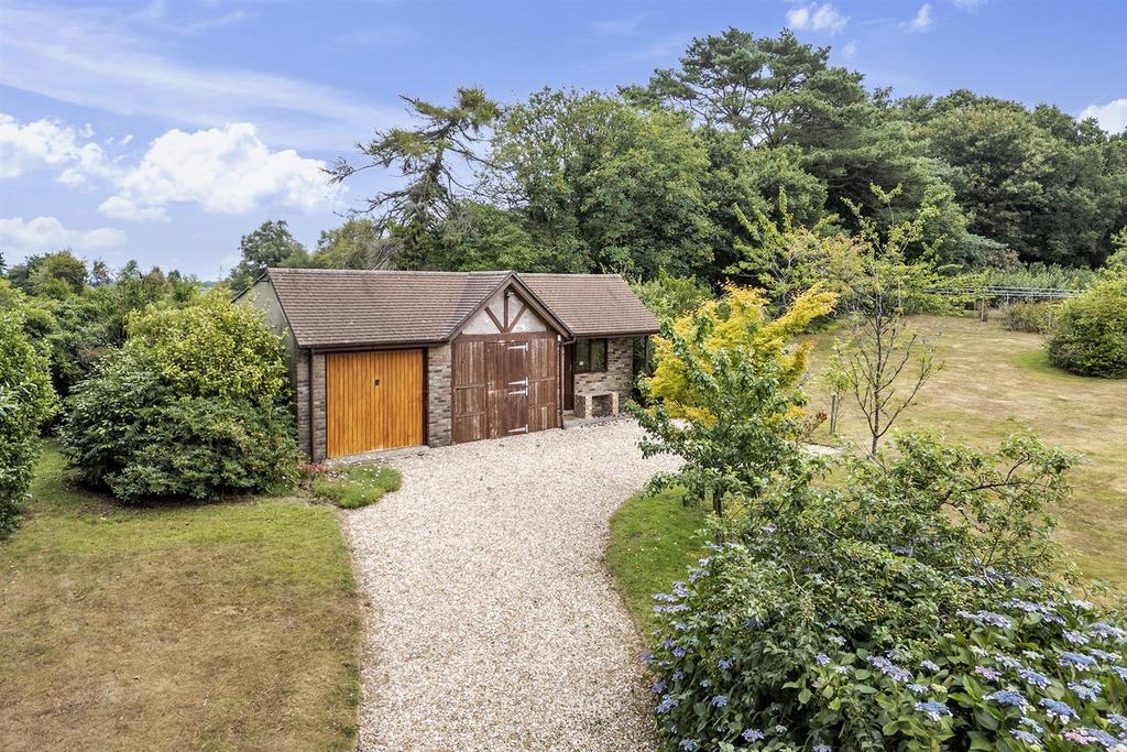 Drive way with garage