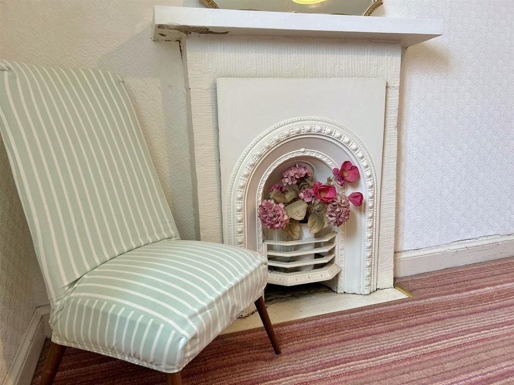 Original fireplace