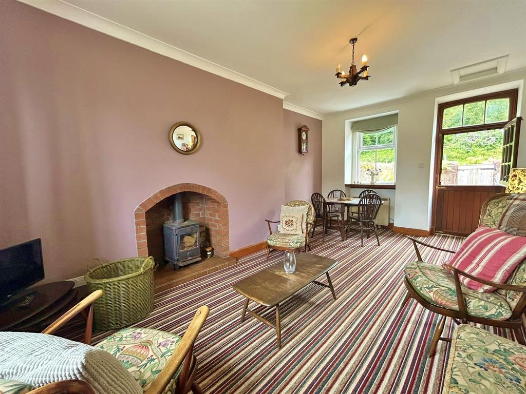 Lounge with dining area