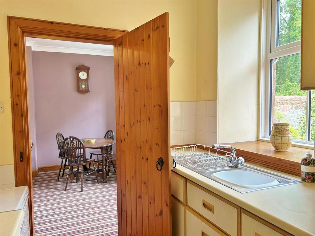 Kitchen towards dining area