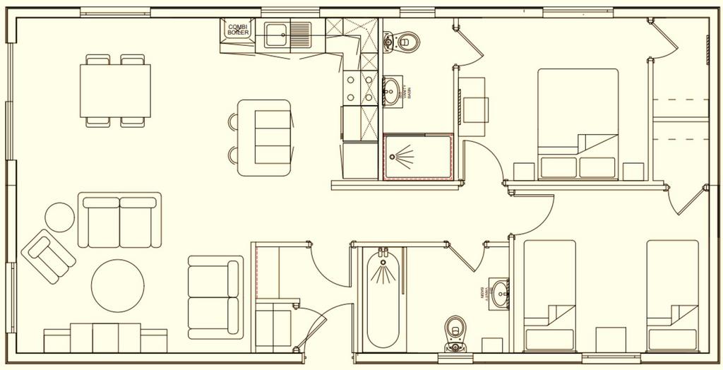 The Loft Lodge Plan