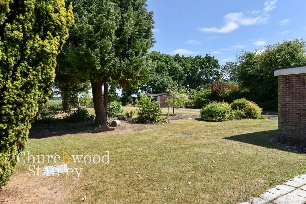 Rear garden