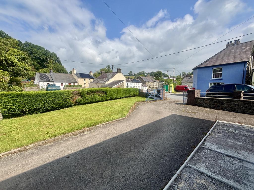 Front garden and parking