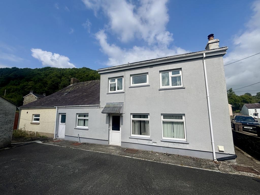 Rear of property