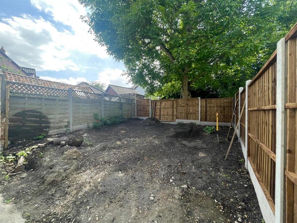 Rear garden