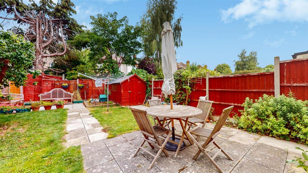 Private rear garden