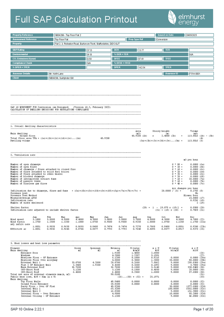 EPC Certificate