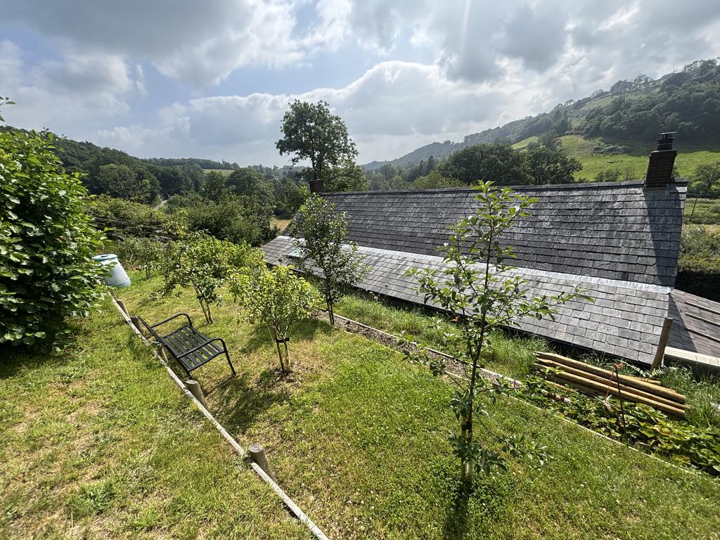 Terraced garden