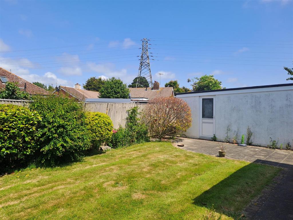 Rear Garden/Access to Garage