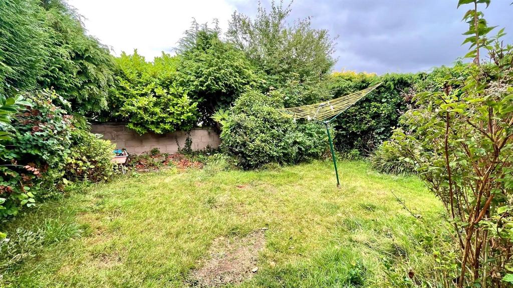 Rear garden