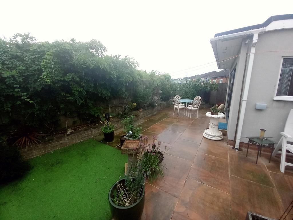 Rear garden