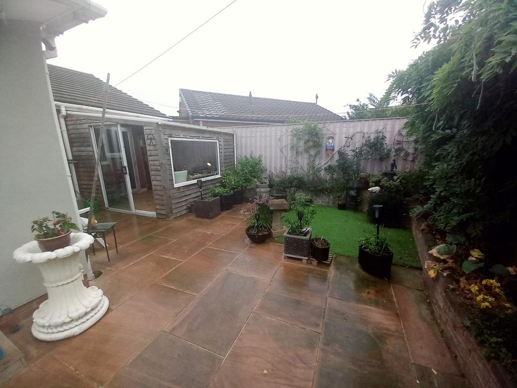 Rear garden