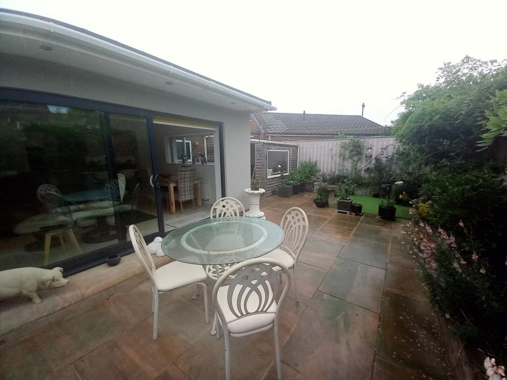 Rear garden