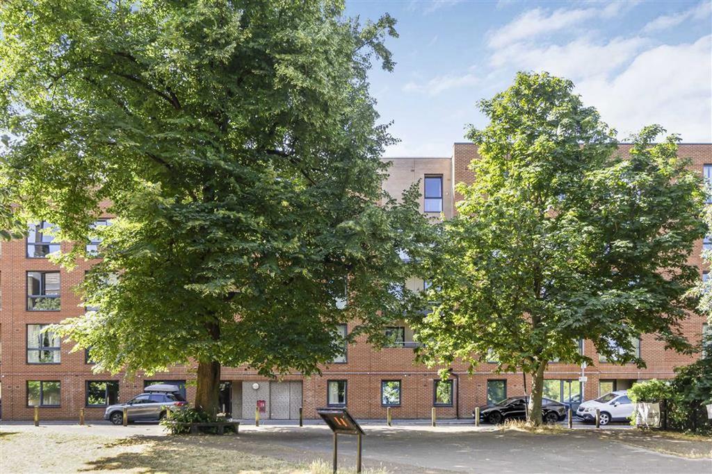 Apartment building facade, block of apartments