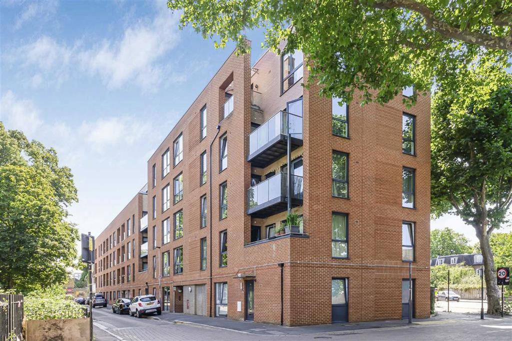 Apartment building facade, block of apartments