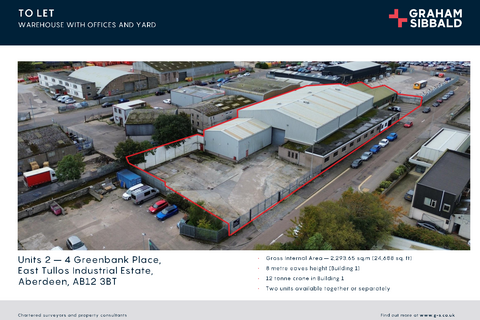 Warehouse to rent, Greenbank Pl Aberdeen AB12 3BT