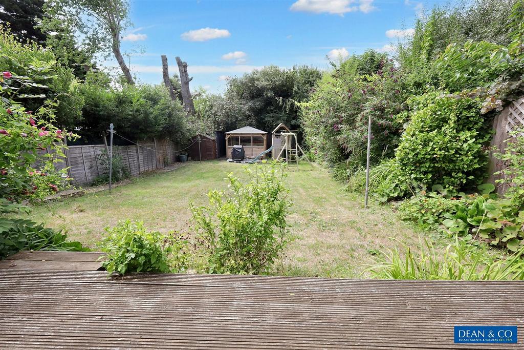 Rear garden