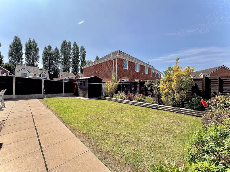 Rear garden