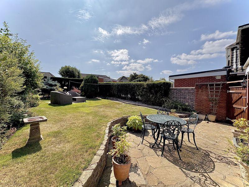 Rear garden