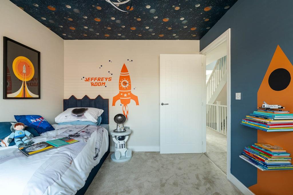 Style bedroom five with your little one's...