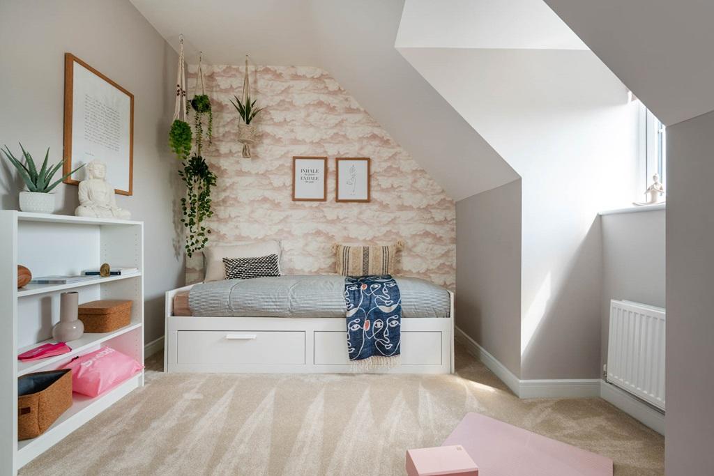 Guest bedroom, studio or playroom? Bedroom four...