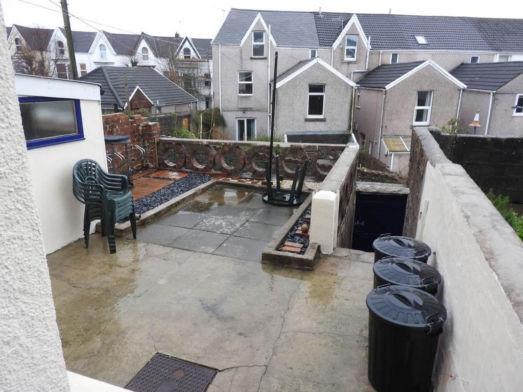 Rear patio