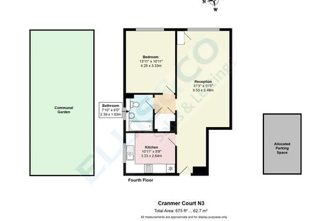 undefined, Cranmer Court, Wickliffe Avenue, Finchley, N3