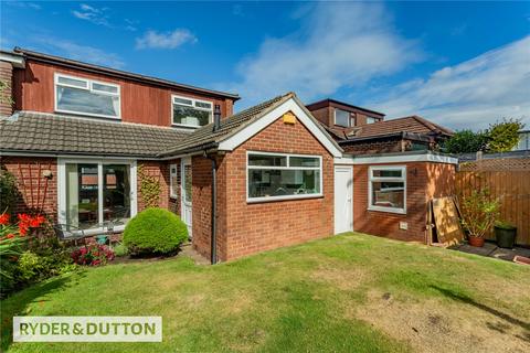 3 bedroom semi-detached bungalow for sale, Netherhouse Road, High Crompton, Shaw, Oldham, OL2