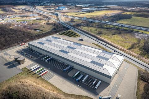 Distribution warehouse to rent, A8 Logistics Park Coatbridge ML5 4UG