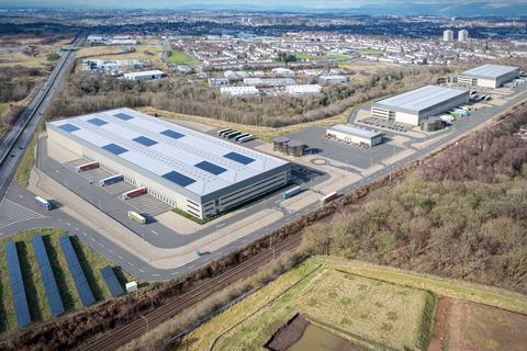 Distribution warehouse to rent, A8 Logistics Park Coatbridge ML5 4UG