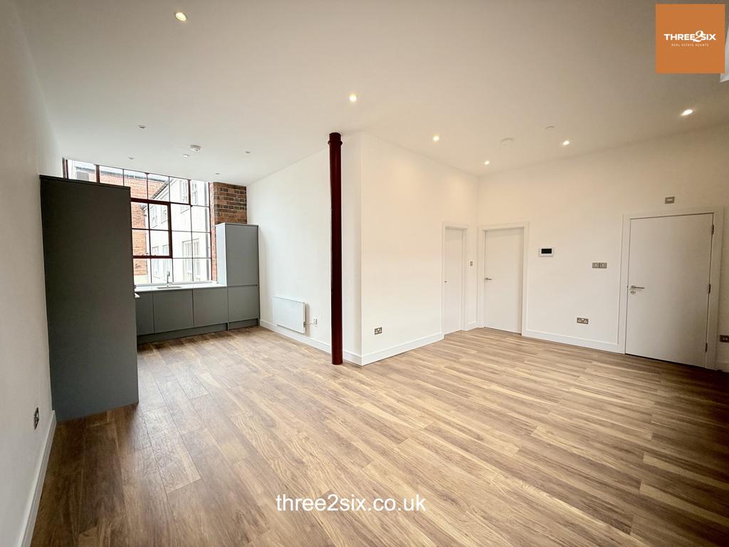 Open plan kitchen diner